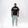 Grey - Krown Faded Tee